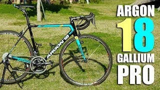 Argon 18 Gallium Pro İncelemesi  Astana Cycling Team [upl. by Dekow701]