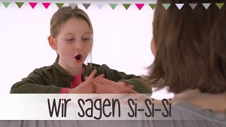 Wir sagen SiSiSi  Klatschspiele Anleitung Kinderlieder [upl. by Gnilsia]