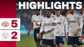 Highlights PSV  Ajax  Eredivisie [upl. by Aneekat]