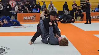 BJJ GI Kids Teens  05052024  Grapevine Mount  EUAN vs AARON  GRAPPLING INDUSTRIES Amsterdam [upl. by Alyar717]