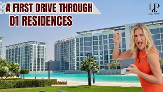 A First Drive and Walk through District 1 Residences Meydan [upl. by Inaffyt379]