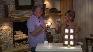 Globe Electric S6 LED Battery SelfAdhesive UnderCabinet Puck Lights on QVC [upl. by Marylou]