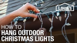 How To Hang Exterior Christmas Lights [upl. by Ahsienot]