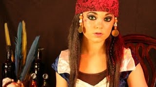 Captain Jack Sparrow ❤ A Makeup Tutorial [upl. by Kinemod]