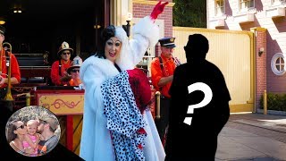 CRUELLA MAKES A MYSTERY GUEST DANCE IN FRONT OF EVERYONE  DISNEYLAND VLOG 129 [upl. by Elfrieda]