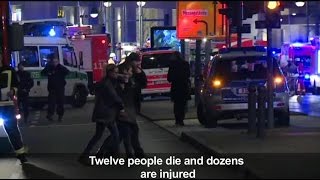 Berlin attack suspect killed in Milan [upl. by Iviv97]