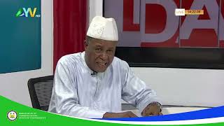 Hon Alhaji Alpha Kanu Presidential Spokesman is on AYV TV live [upl. by Erland]