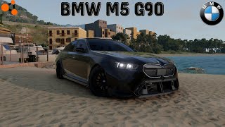 BeamNGDrive  2024 BMW M5 G90  Cruising around on Italy Map [upl. by Smoot]