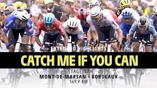 Extended Highlights  Stage 7  Tour de France 2023 [upl. by Mullen]