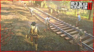 Railroad Construction  Red Dead Redemption 2 [upl. by Refitsirhc603]