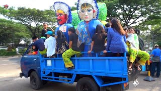 Ondel Ondel Takbiran Idul Fitri Keliling Naik Mobil [upl. by Delila983]