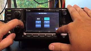 Icom IC7300 Menu Overview Video Manual [upl. by Srini]