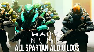 HALO INFINITE All Spartan Audio Logs 4K Ultra HD [upl. by Elvera113]