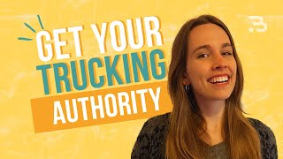 How To Get Your Trucking Authority  Bobtail Help Desk [upl. by Trebled]