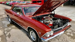 Test Drive 1966 SS Chevelle SOLD for 37900 Maple Motors 7791 [upl. by Oj]