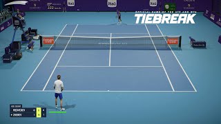 TIEBREAK  Daniil Medvedev Vs Alexander Zverev I Miami Open I Tiebreaker PS5 [upl. by Ynej]