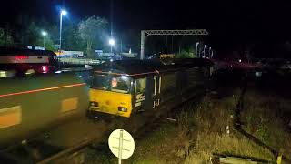 Network Rail RHTT Move Direct Rail Services 68018 tnt 66031 3J11 Carnforth 16102024 [upl. by Verla]