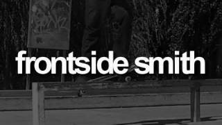 Frontside Smith Grind FirstPerson Skateboarding [upl. by Ranit749]