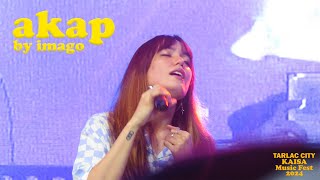 IMAGO  AKAP LIVE at TARLAC CITY KAISA MUSIC FESTIVAL 2024 [upl. by Nosecyrb758]