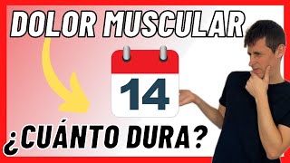 ⏳ ¿Cuánto TIEMPO DURA el DOLOR MUSCULAR por hacer EJERCICIO 🤔AGUJETAS [upl. by Kcirdet]