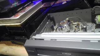 inside the Magnavox VCRDVD Combo MWD2205 amp More Part 1 on 12232023 [upl. by Amandy]