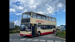 Shoreline Suncruiser 46 SN04AEY on a service 555 to Filey [upl. by Nalad829]