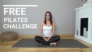 Pilates für Anfänger ♥ 5 Tage  5 Flows ♥ kostenlose Challenge [upl. by Irrep121]