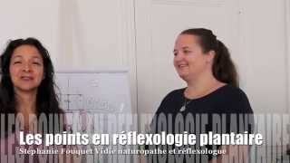 Les points en réflexologie plantaire [upl. by Krystal]