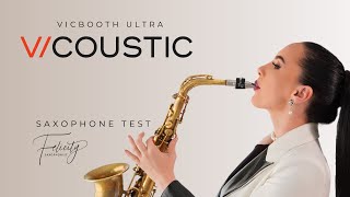 VicBooth Ultra VICOUSTIC 🎷 test Felicitysaxophonist practicingsaxohone homerecording [upl. by Eiramanit]