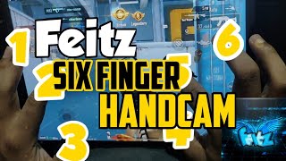 FEITZ SIX FINGER IPAD HANDCAM🇮🇳Feitz  PUBG Mobile [upl. by Aroon]