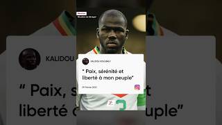 Réaction Exclusive de Kalidou Koulibaly sur la situation politique au Sénégal [upl. by Ardnoid]