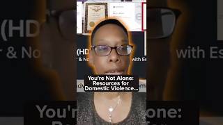 Youre Not Alone  Resources for Domestic Violence Survivors [upl. by Nytsirc]