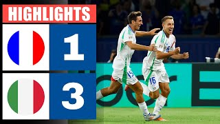 FranciaItalia 1  3  Highlights amp Goals  UEFA Nations League [upl. by Samy]