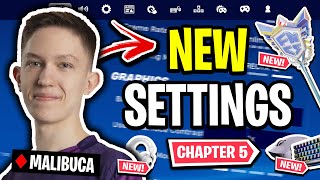 Malibuca Reveals His NEW SETTINGS FNCS WINNER [upl. by Ahsaya31]