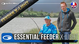 Canne Feeder Essential Legend XLight GARBOLINO  TEASER avec Darren Cox amp Mickael Letscher [upl. by Etnaled508]