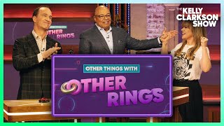 Kelly Clarkson vs Peyton Manning Olympics Rings Game with Mike Tirico [upl. by Bili]