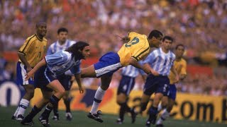 Brasil vs Argentina  Super Compacto  Amistoso 1999 [upl. by Tierza]