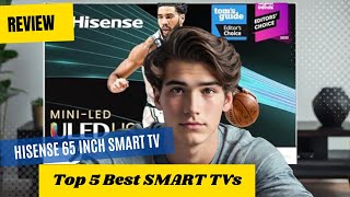 Review Hisense 65U8H QLED U8H Series Quantum 4K ULED MiniLED 65Inch Class Google Smart TV 2023 [upl. by Cida]