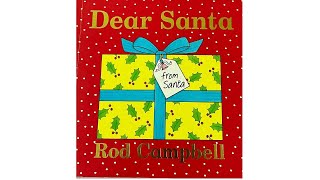 Dear Santa  Kids Books Read Aloud  Read by a Native British Speaker [upl. by Sevein]