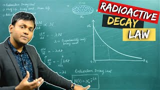 What is Radioactive Decay Half Life  Decay Constant  Activity  Problems Solving [upl. by Delogu]