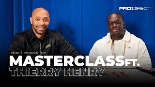 Thierry Henry  quotÀ 21 ans je gagne la CDM à la maison et je retourne avec les Espoirsquot  Masterclass [upl. by Nosral]