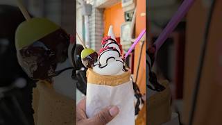 Ice cream fishshaped bun  Korean Street Food shortsvideo [upl. by Attena]