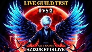 NEED PLAYER FOR TOURNAMENT☠️🌎  LIVE GUILD TEST🔥👽  AZL ESPORT  HARDEST GUILD TEST EVER ⏩💀 [upl. by Julianna]