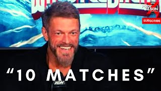 EDGE REVEALS HOW WWE WANTED HIM FOR 10 MATCHES ONLY REVEALS TRUE DETAILS ON HIS AEW CONTRACT [upl. by Garratt]