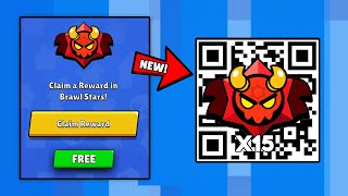 FREE x15 DEMONIC AND ANGELIC DROPS 🎁 QR CODE  BRAWL STAR QR CODES 2024  BRAWL STARS NEW UPDATE [upl. by Judon]