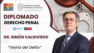 Dr Simón Valdivieso  Teoría del Delito [upl. by Bramwell]