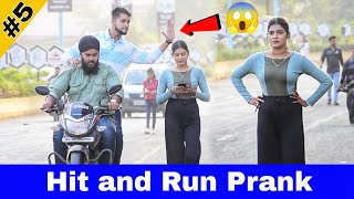 Hit and Run Prank On Bike  Part 5  Prakash Peswani Prank [upl. by Urata]