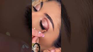 Easy eye makeup tutorial ♥️ eyemakeup makeuptutorial eyeshadow eyeliner shortsfeed shorts [upl. by Iel835]