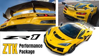 2025 Chevrolet C8 Corvette ZR1 ZTK Performance Package Explained [upl. by Adnwahsar]