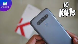 LG K41s  Unboxing en español [upl. by Lelah]